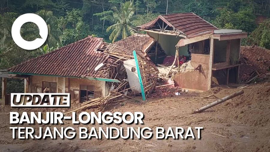 Penampakan Dampak Banjir Bandang-Longsor di Pelosok Bandung Barat