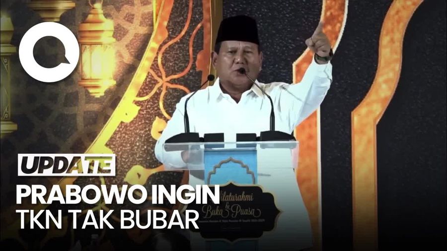 Prabowo Usul TKN Jadi Gerakan Solidaritas Nasional