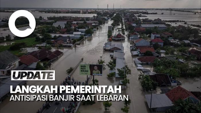 Pemerintah Siapkan Langkah Antisipasi Banjir saat Lebaran