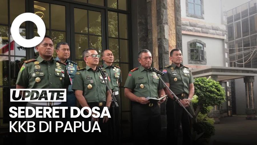 TNI Ungkap Sederet Dosa KKB: Dari Pembunuhan hingga Pembakaran