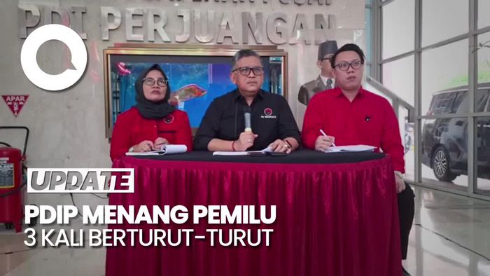PDIP Bersyukur Menang Pemilu Lagi, Singgung Abuse of Power Jokowi