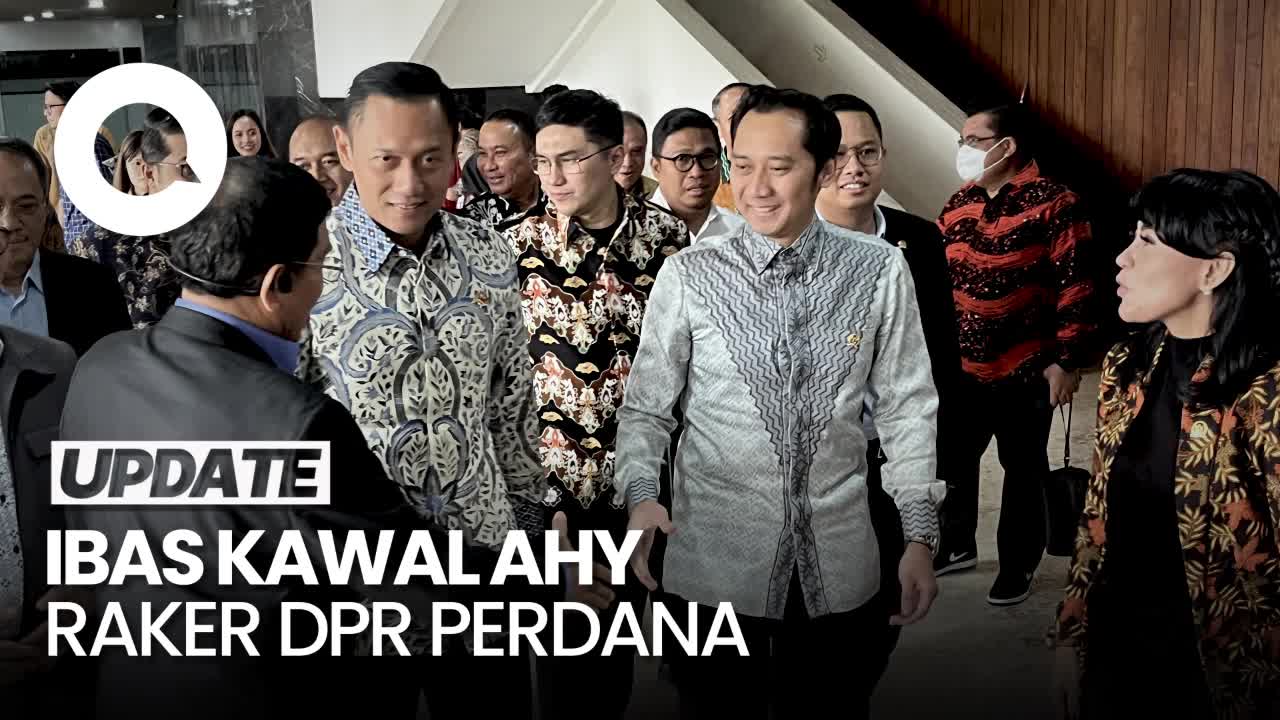 Ibas Kawal Raker Perdana AHY Bareng DPR, Ketua Komisi II: Aman Pak Ibas!