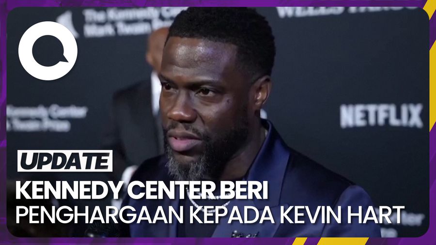 Komedian Kevin Hart Dapat Penghargaan dari Kennedy Center