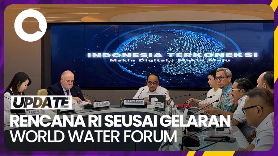  NTT Jadi Titik Awal RI Implementasikan Hasil Diskusi di World Water Forum