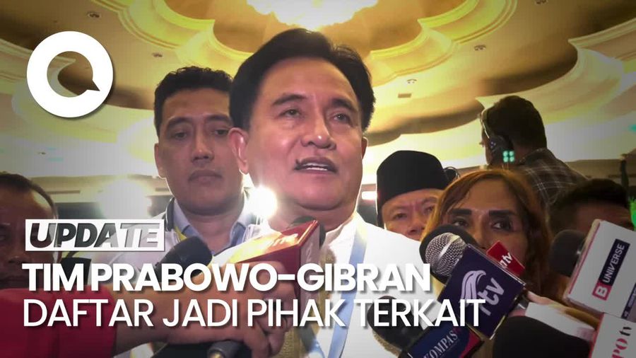 Yusril dkk Akan Daftar Jadi Pihak Terkait ke MK Malam Ini
