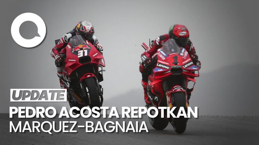 Ketika Pedro Acosta Bikin Repot Marquez-Bagnaia-Vinales