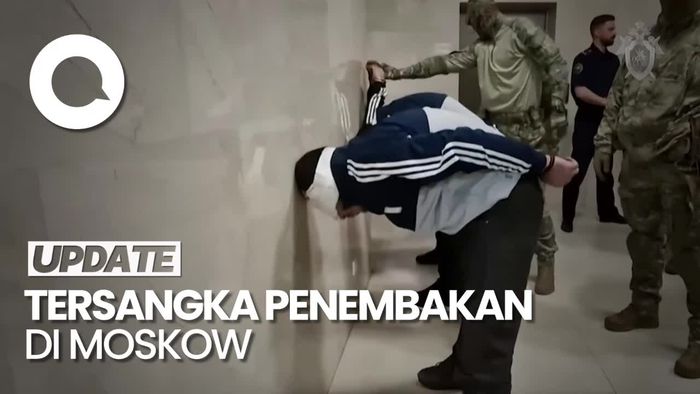 Tersangka Penembakan Massal di Moskow Digiring ke Komite Investigasi