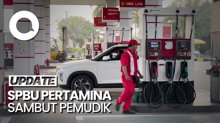 Kesiapan SPBU Pertamina di Rest Area Tol Merak Jelang Mudik 2024