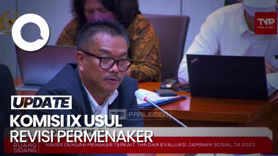 Rapat Bareng Menaker, Komisi IX DPR Usul THR Diberikan H-14 Lebaran