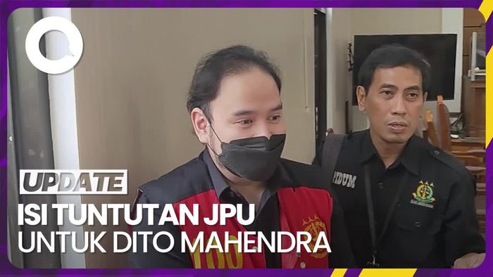 Pertimbangan JPU Tuntut Dito Mahendra 1 Tahun Penjara di Kasus Senpi Ilegal