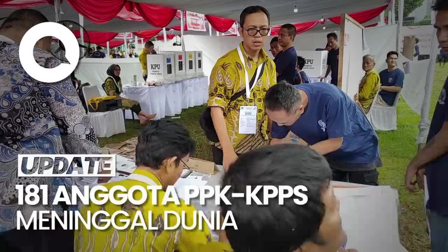 Ketua KPU Ungkap 181 Anggota PPK-KPPS Wafat Selama Pemilu 2024
