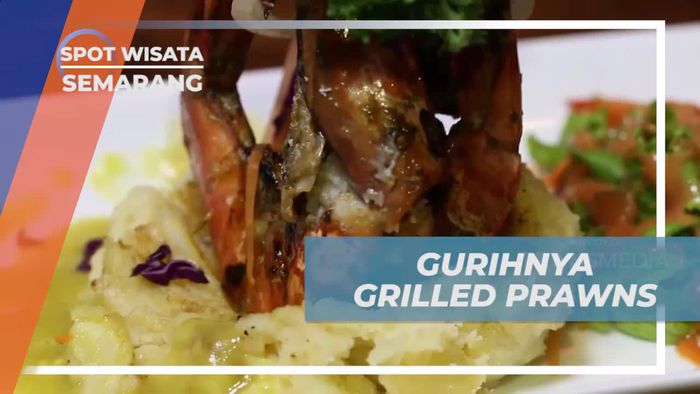 Santap Lezat Sensasi Gurih Grilled Prawsns di Semarang