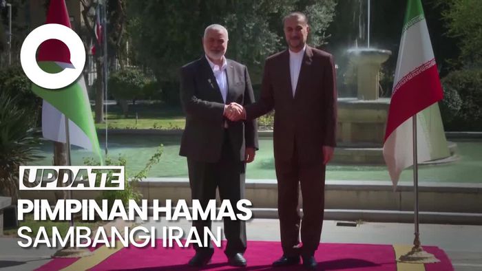 Momen Pimpinan Tertinggi Hamas Sambangi Iran, Ada Apa?