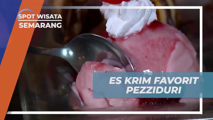 Pezziduri, Es Krim Segar Sebagai Dessert, Semarang
