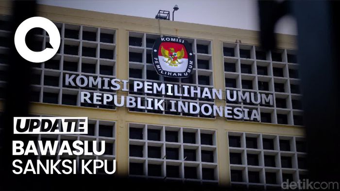 Langgar Administrasi Pemilu, KPU Kena Sanksi Teguran 