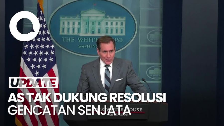 Yang Bikin AS Batal Dukung Resolusi Gencatan Senjata di Gaza