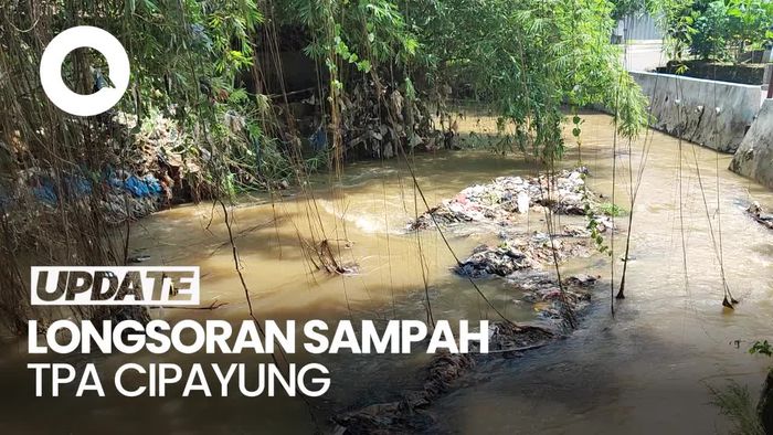 Melihat Kali Pesanggrahan Depok, Sempat Penuh Sampah Longsor TPA Cipayung