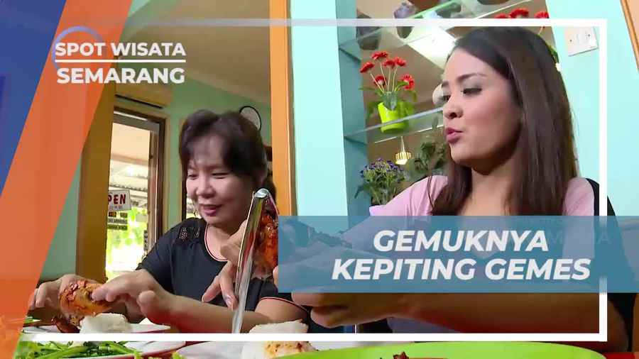 Melihat Tekstur Gemuk nan Empuk Kepiting Bumbu Gemes di Semarang
