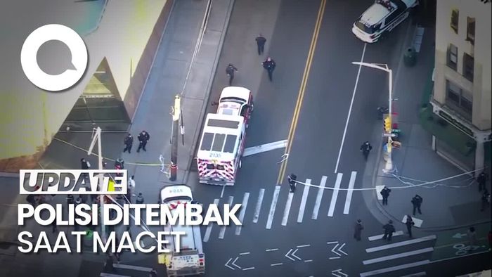 Polisi New York Ditembak Mati di Tengah Kemacetan