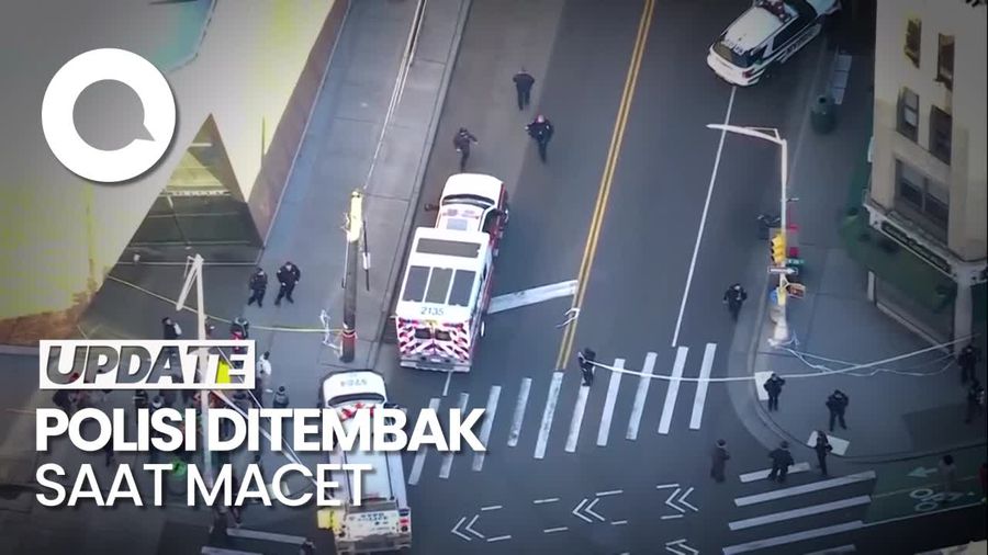 Polisi New York Ditembak Mati di Tengah Kemacetan
