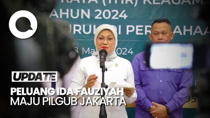Ida Fauziyah Buka Suara soal Peluang Maju Pilgub Jakarta