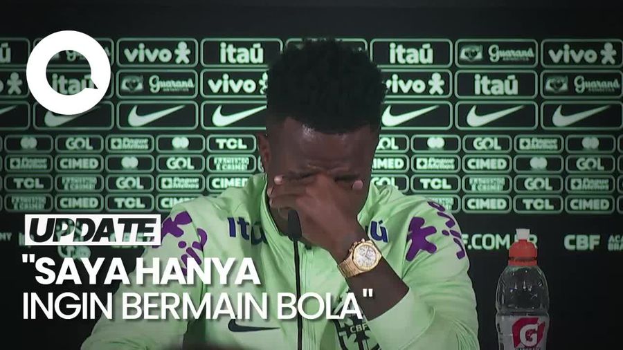 Momen Vinicius Junior Menangis Jadi Korban Rasis