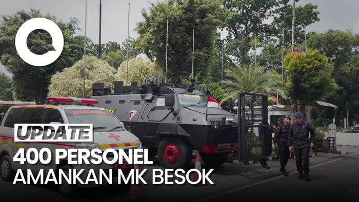 Polres Jakpus Kerahkan 400 Personel Jaga Sidang Sengketa Pilpres di MK