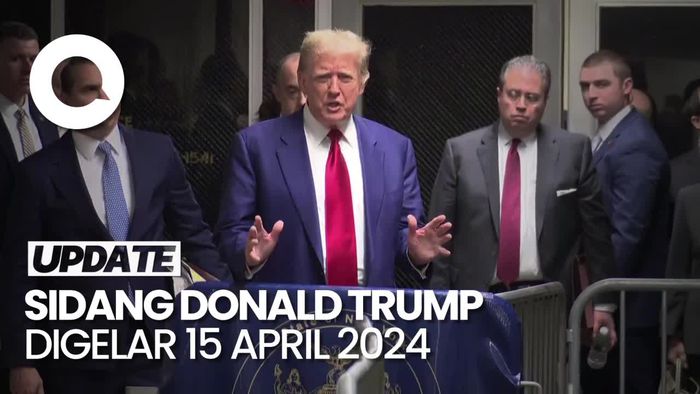 Trump soal Sidang Kasus Suap Bintang Porno: Ini Campur Tangan Pemilu!