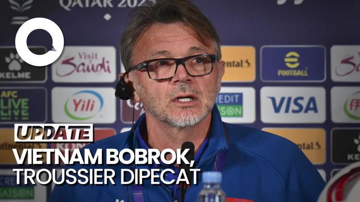 Hat-trick Kalah dari Indonesia Berujung Vietnam Pecat Troussier