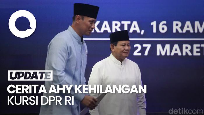 Saat AHY Cerita ke Prabowo Partai Demokrat Kehilangan Kursi DPR