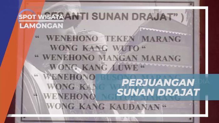 Catur Piwulang, Perjuangan Sunan Drajat di Lamongan 