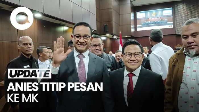 Pesan Anies ke MK: Kami Titipkan Kepercayaan, Berani Ambil Keputusan