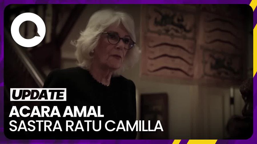 Rayakan Amal Sastra, Ratu Camilla Ingatkan Pentingnya Membaca untuk Kesehatan