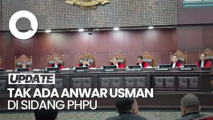 Momen Sidang Perdana Sengketa Pilpres di MK Tanpa Anwar Usman