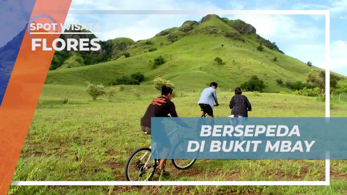 Bersepeda Menyusuri Suasana Asri Bukit Mbay Flores