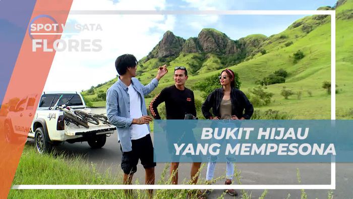 Menjelajahi Bukit Mbay Dengan Nuansa Alam Hijaunya, Flores