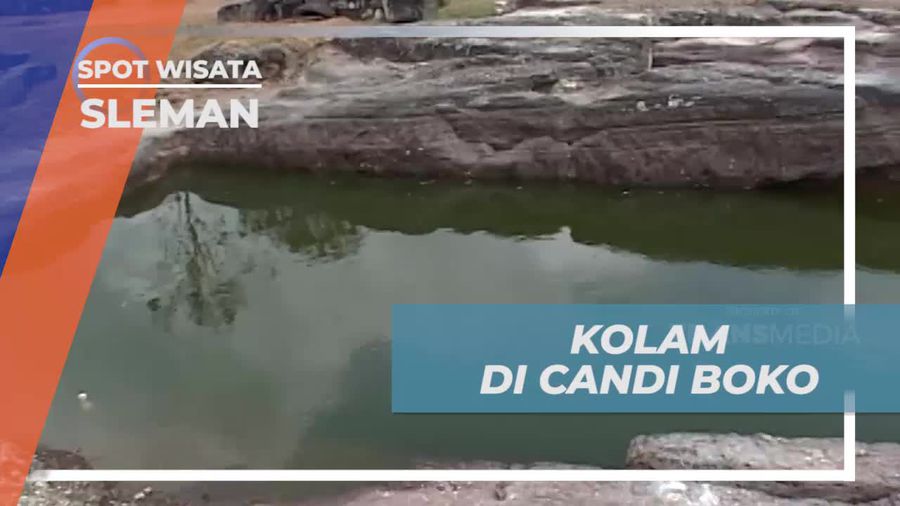 Melihat Kolam Candi Boko yang Berfungsi Sebagai Cadangan Air, Sleman