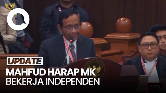 Mahfud: Kami Harap MK Ambil Langkah untuk Selamatkan Demokrasi-Hukum RI