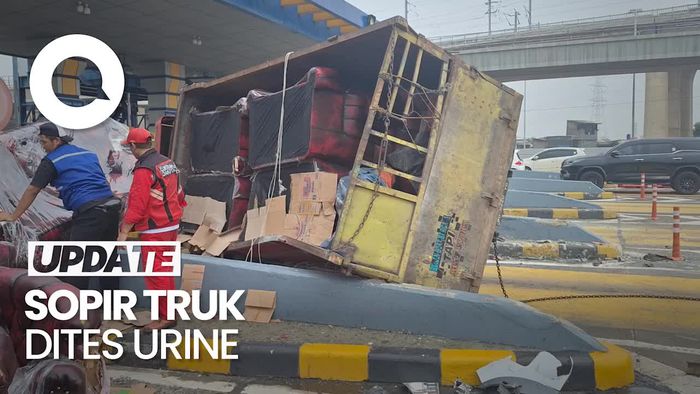 Truk Kuning Penyebab Tabrakan Beruntun di Tol Halim, Sopir akan Dites Urine