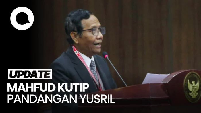 Mahfud Kutip Pernyataan Yusril di Sidang Sengketa Pilpres
