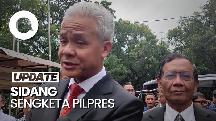 Ganjar-Mahfud Hadiri Sidang Perdana Sengketa Pilpres 2024