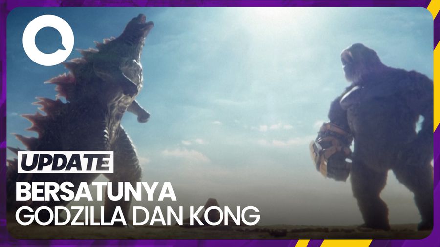 Godzilla x Kong Bersatu Ciptakan Kehancuran di Film Terbaru 