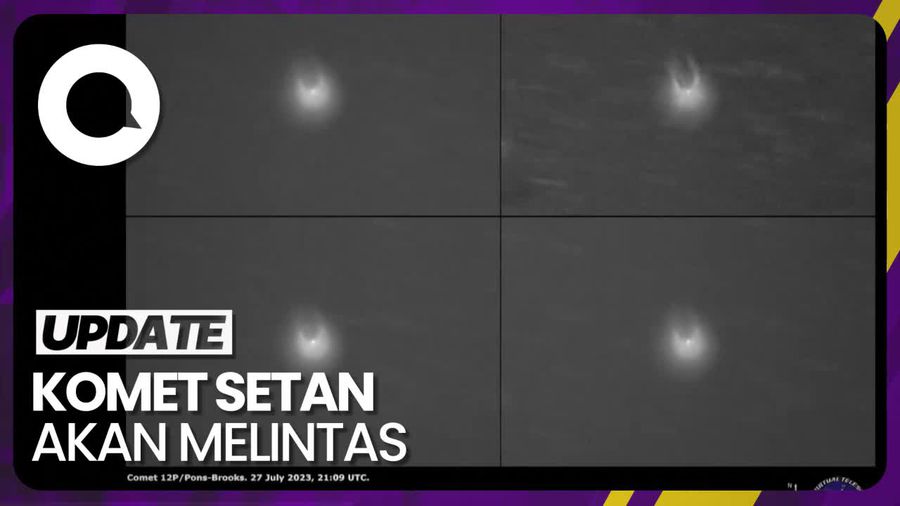 Komet Setan Akan Muncul Bersamaan dengan Gerhana Matahari 8 April 2024