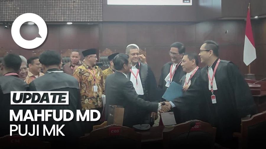 Mahfud Md Puji MK Tak Libatkan Anwar Usman di Sidang Sengketa Pilpres