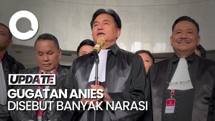 Yusril soal Isi Gugatan Anies: Lebih Banyak Opini daripada Fakta