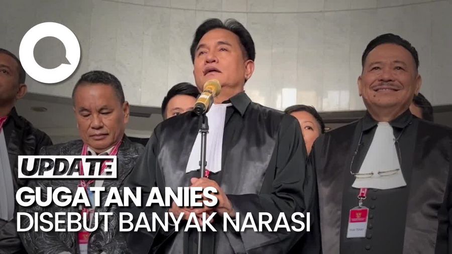 Yusril soal Isi Gugatan Anies: Lebih Banyak Opini daripada Fakta