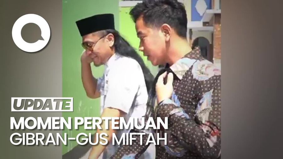 Saat Gibran Main ke Ponpes Ora Aji, Minta Doa Gus Miftah
