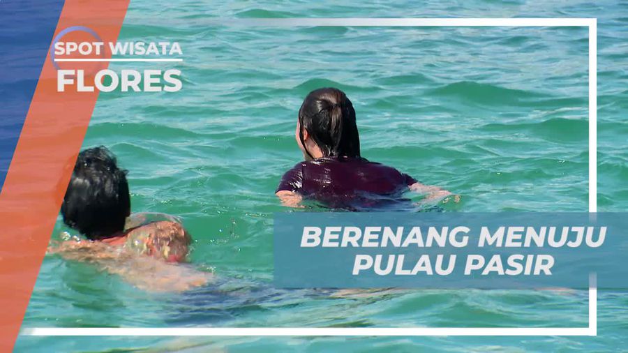 Perahu Tidak Bisa Menepi, Perjalanan Dilanjutkan Dengan Berenang, Flores