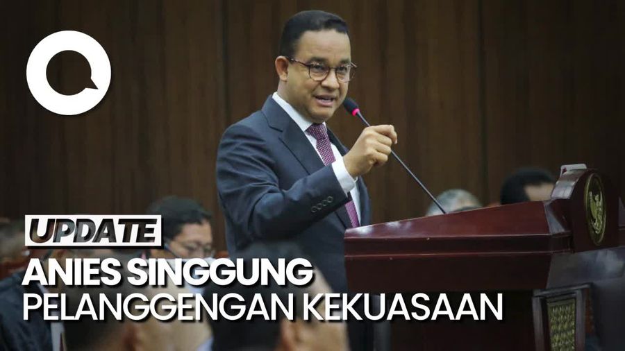 Anies di Depan Hakim MK Singgung Pelanggengan Kekuasaan