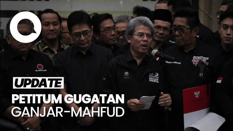 Isi Gugatan Ganjar, Pilpres Diulang Maksimal 26 Juni Tanpa Prabowo-Gibran